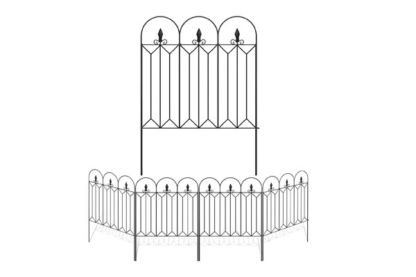 Rustproof Waterproof Metal Folding Fencing Landscape Wire Border Barrier For Garden/Flowers/Animal