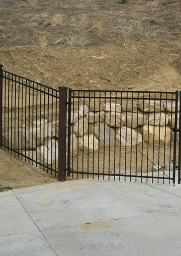 Luxury, Modern, Sturdy, And Durable Garden Security Sliding Swing Metal Estate Main Entrance Driveway Gate